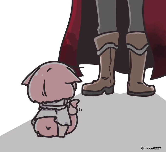 赤ずきんちゃん、思ってたより大きかったみたい..... 