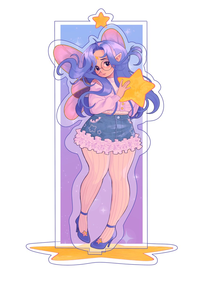 「Standee in the works!  」|🌿lana 🌿 SHOP OPEN Bat fairy collection live ❤️のイラスト