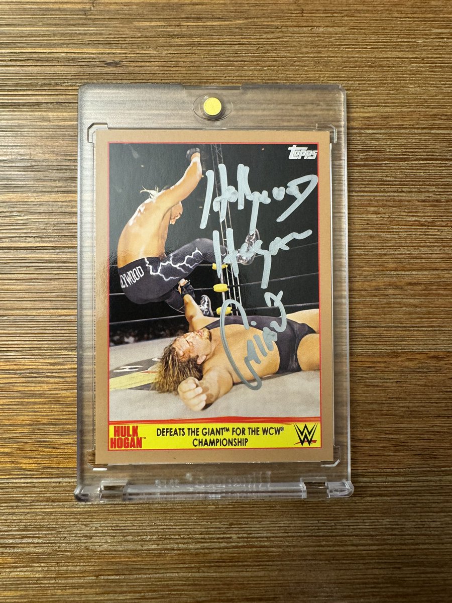 A few other cards I had @PaulWight sign for me…