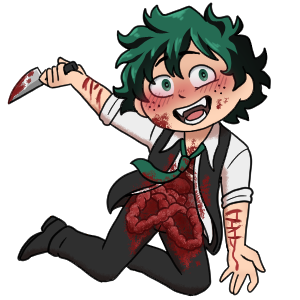 Completely forgot to share the charm I did for <a href="/CreepyDekuZine/">Creep - Project Complete</a> 
I definitely did the wrong size canvas, but he's my little cutie, will hold a special place in my heart always