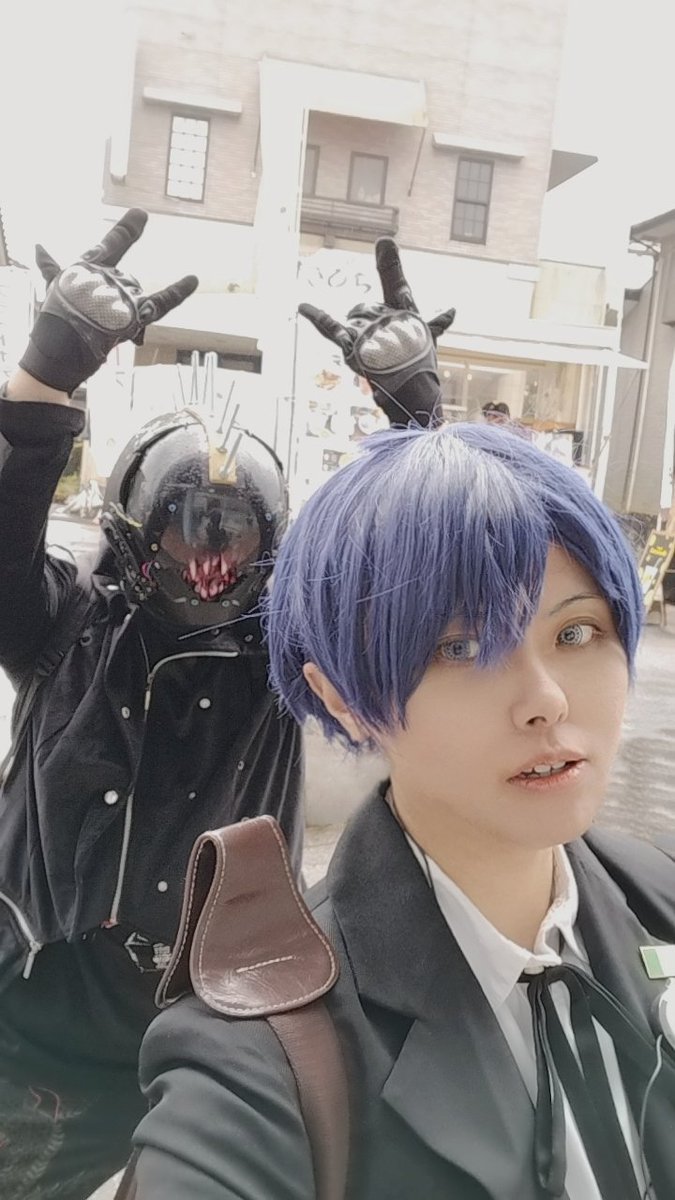 fuku2412's tweet image. #すぷかに #2CO2
（コスプレ速報）シャッターガイストと宮崎のイベント来てます！

ペルソナ3主人公