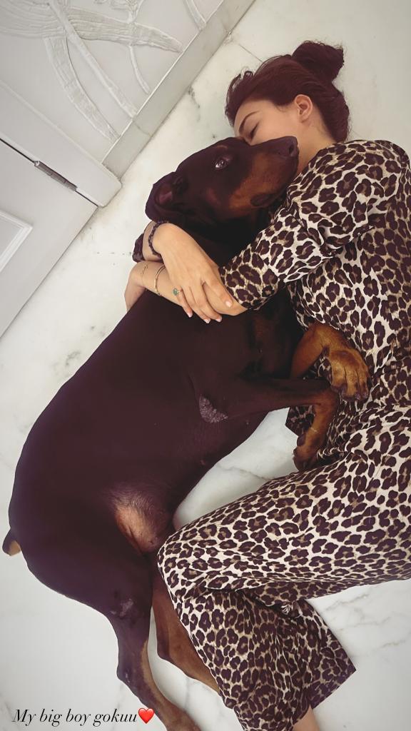 bombaytimes's tweet photo. How a perfect #SaturdaySiesta looks like ๐, ft. @DishPatani and her big boy Goku
#DishaPatani #petparent #dogmom #doggo #saturdaymorning #Saturday #DishaPataniFC https://t.co/NCTj02U4LR