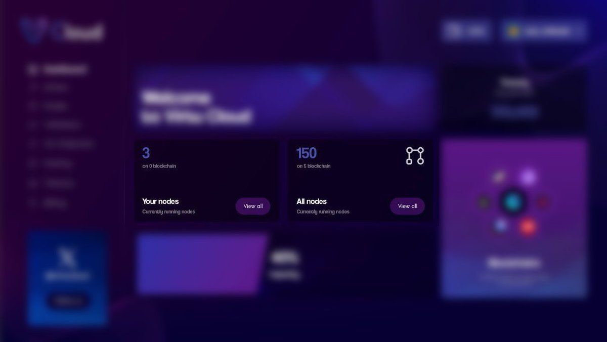 VirtuNetwork's tweet photo. Stay tuned for the release of our node marketplace Within our official Dapp, bringing decentralized cloud computing to your fingertips like never before!
#Decentralization https://t.co/RNOXlV9yd2