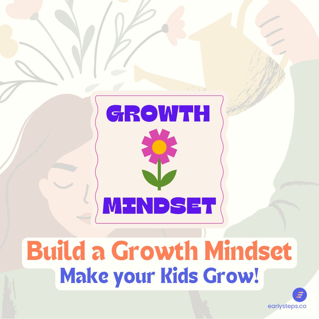 earlysteps_hq's tweet photo. Parenting tip: Foster a growth mindset in your child by praising their effort, resilience, and perseverance, rather than focusing solely on outcomes. Teach them that mistakes are opportunities to learn and grow. 🌱💡 #GrowthMindset #LearningAttitude #EarlyStepsAcademy https://t.co/eUxU4YEO4c