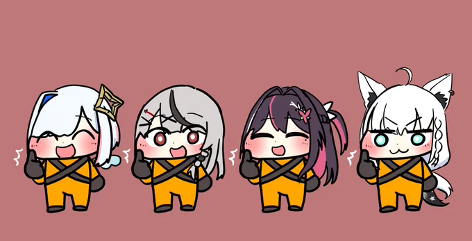 コラボ楽しみ#AZKiART #絵フブキ #かなたーと #さかまた飼育日記 