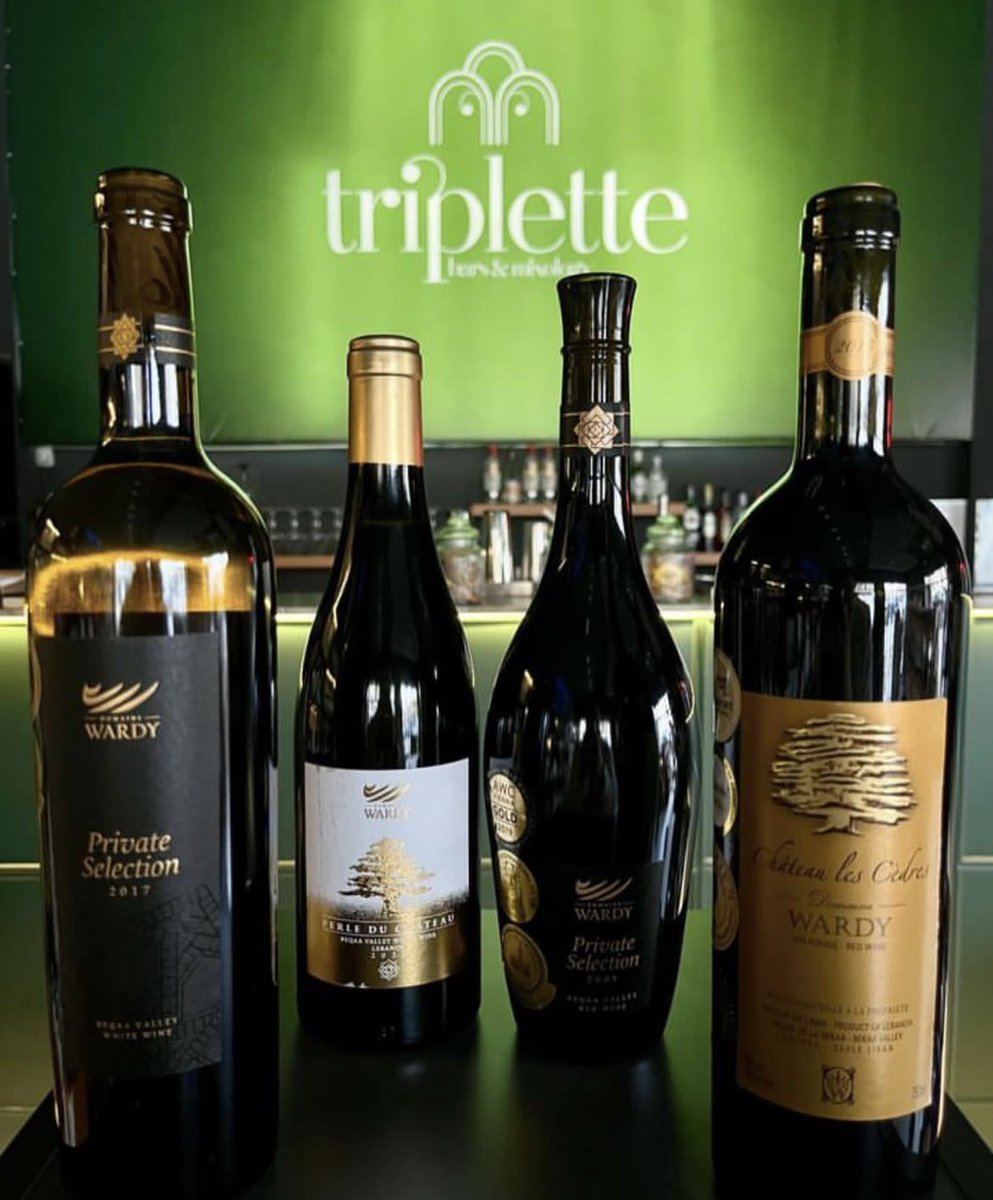 @tripletteliquorshop
・・・
4 of the very best wines out there.
Cheers to collaborations that raise the bar. Our wine collection awaits, ready to make any moment special.
#domainewardy #wine #privateselection #vegan #sustainable #awardwinning #premiumwine #lebanon
