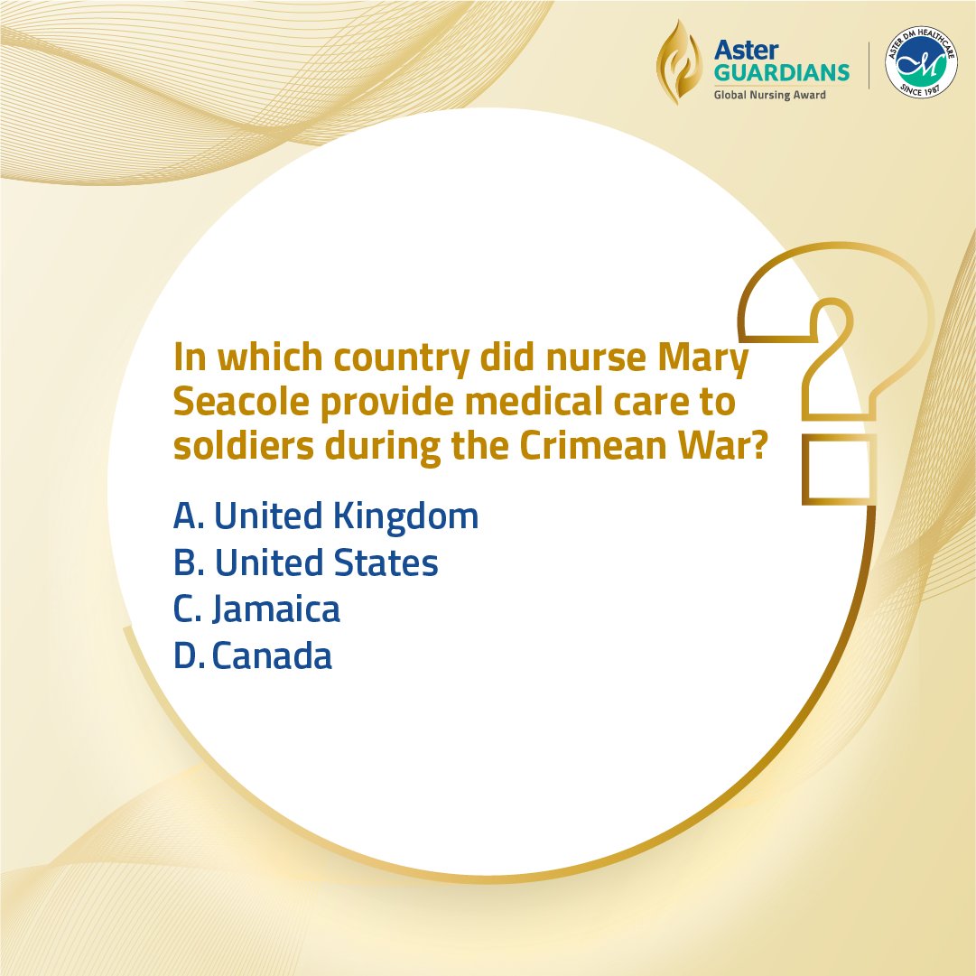 Comment the right answer below! #Nurse #NurseLife #NursesOfInstagram #NursePractitioner #NursesUnite #NursesOnly #NurseOnDuty #NursingExcellence #AsterGuardians #GlobalNursingAward2024