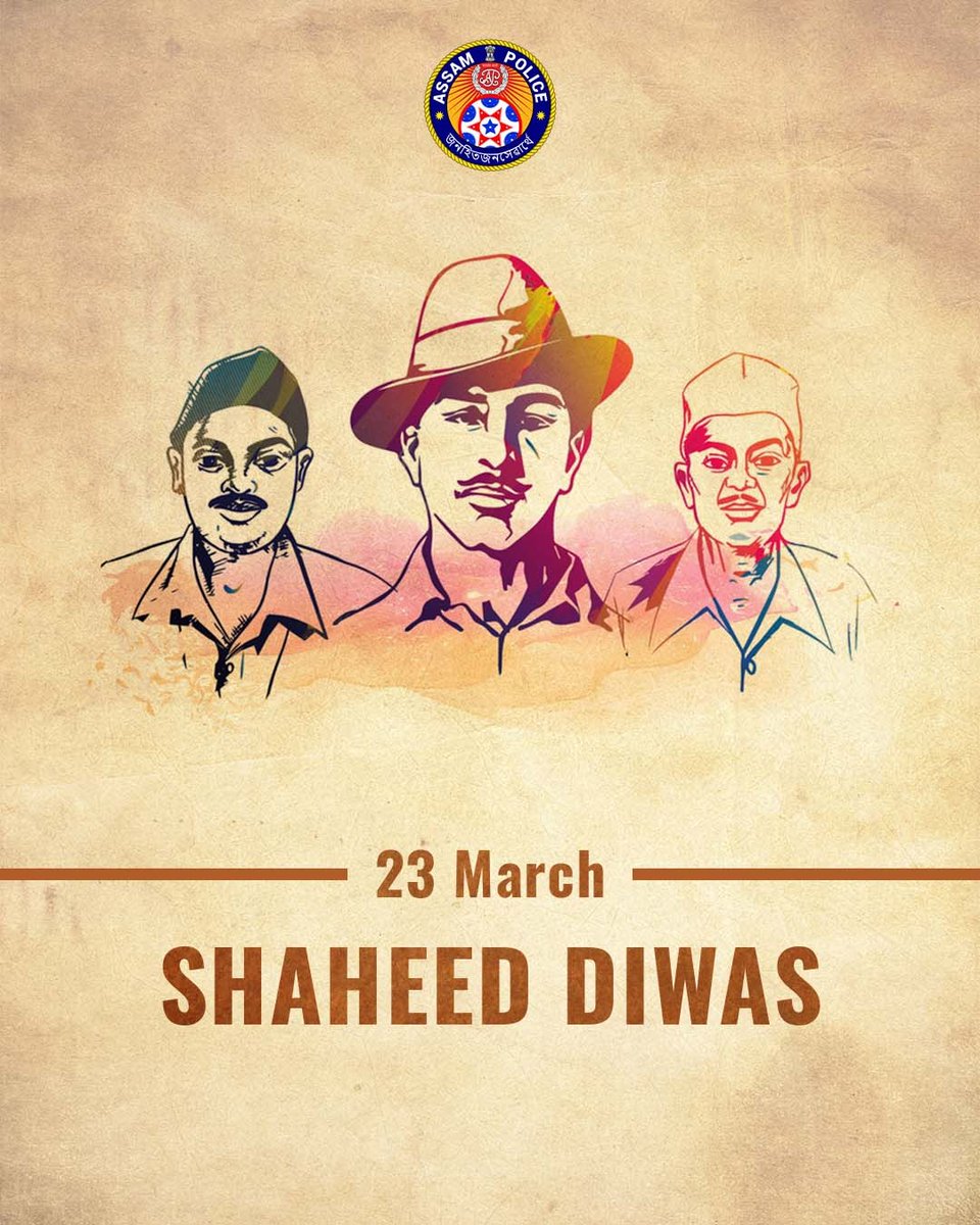 On #ShaheedDiwas, we honor the brave souls who sacrificed their lives for our Nation. Their courage and dedication inspire us to uphold the values of peace, unity, and justice. Jai Hind!