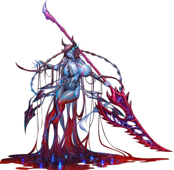 青肌は勿論、ロボ娘からスライム娘まで各種人外にロリから熟女、男の娘までありとあらゆる性癖を取り揃えているゲームがありましてね。対魔忍RPGって言うんですけど