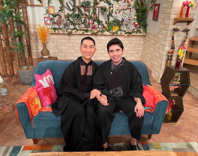 4月5日放送のNHK『超多様性トークショー!なれそめ』に、メイクアップアーティスト・僧侶・LGBTQ活動家として世界的に活躍する西村宏堂さんとフアンさんのカップルが出演するということで、インタビューさせていただきました。ぜひご覧ください。　gladxx.jp/people/9292.ht…