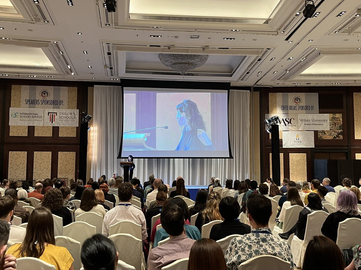 A deeply moving keynote, stories, call to action by Loung Ung at the EARCOS Teachers Conference #etc24bangkok | loungung.com <a href="/ISSCommunity/">International Schools Services (ISS)</a> is proud to represent and sponsor the conference, learn and (re)connect with educators across the region. #issedu