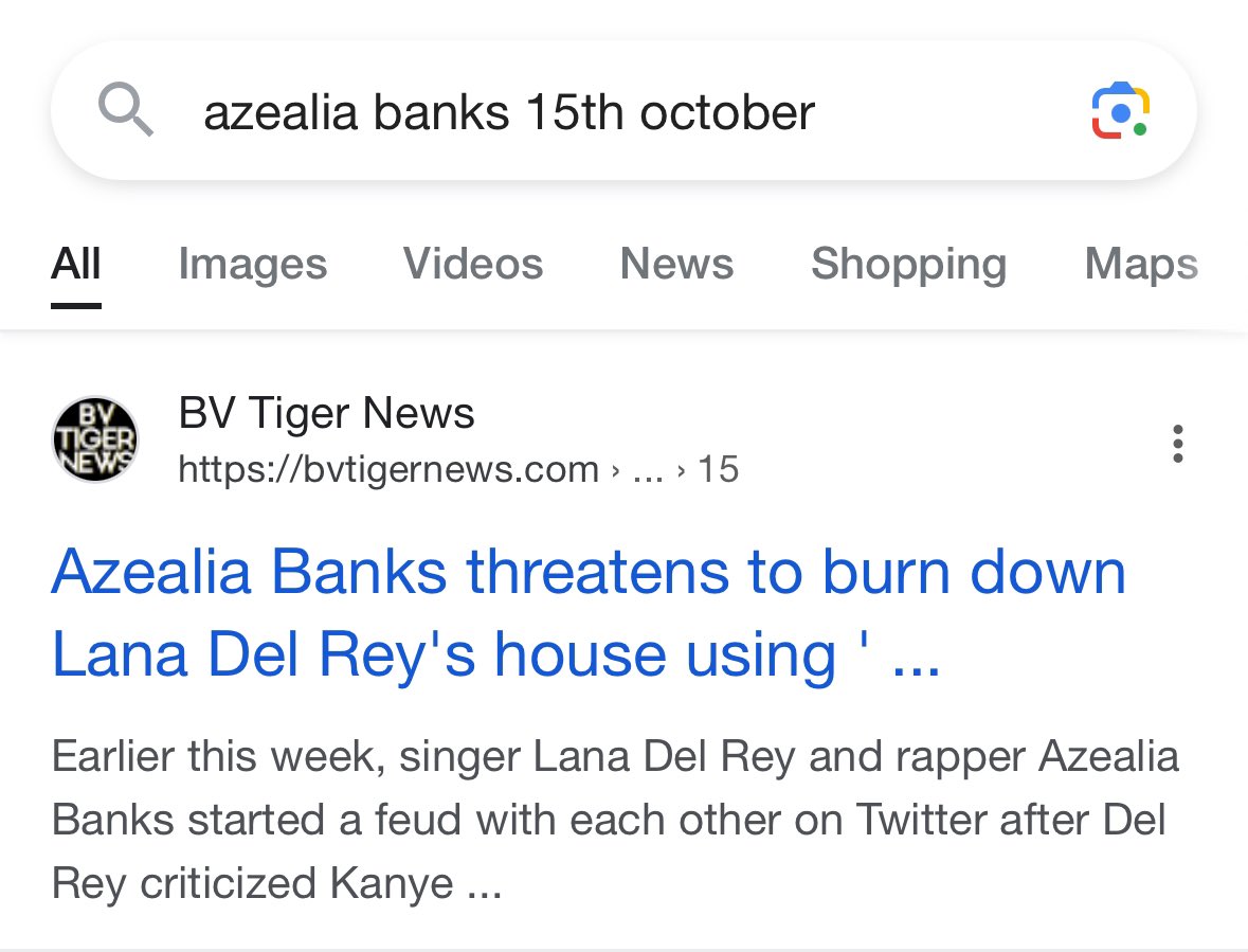 look up azealia banks and then your birthday 😭😭😭 there hasn’t been a single day where she didn’t have beef with someone