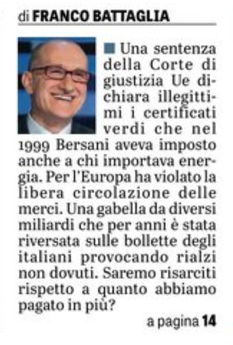 Alessio95659124's tweet image. Il #pdnetwork con Bersani ci ha sotratto soldi. Lo sentenzia la Corte di Giustizia UE.