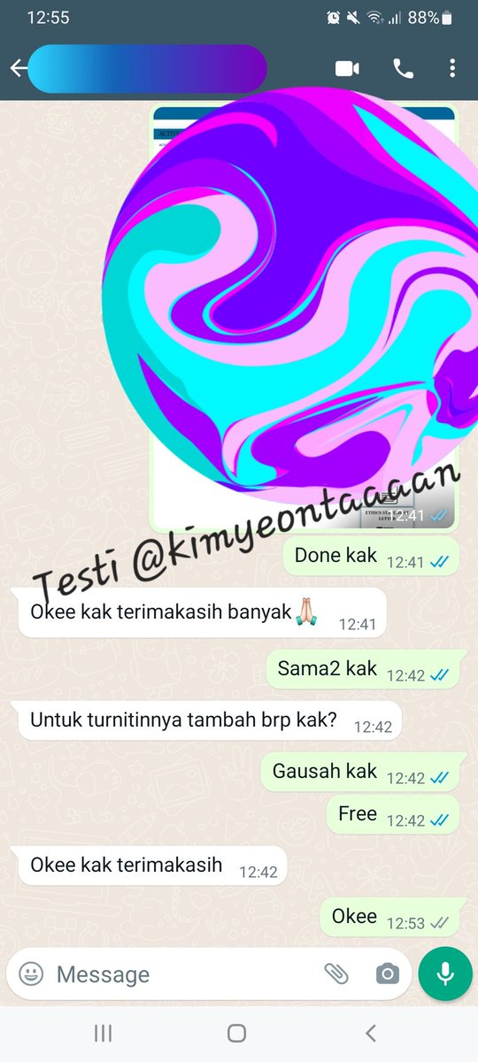 ~Testi submit jurnal sinta 3~

Menyediakan Jasa:
- Submit/Upload/Publish Jurnal Sinta Maupun Non Sinta (all jurusan)
- Membuat Naskah Publikasi
- Parafrase
- Turnitin
- Translate eng-ind/ind-eng
- dll

WA wa.me/6282328606850 🙌

#publishjurnal #jurnalsinta