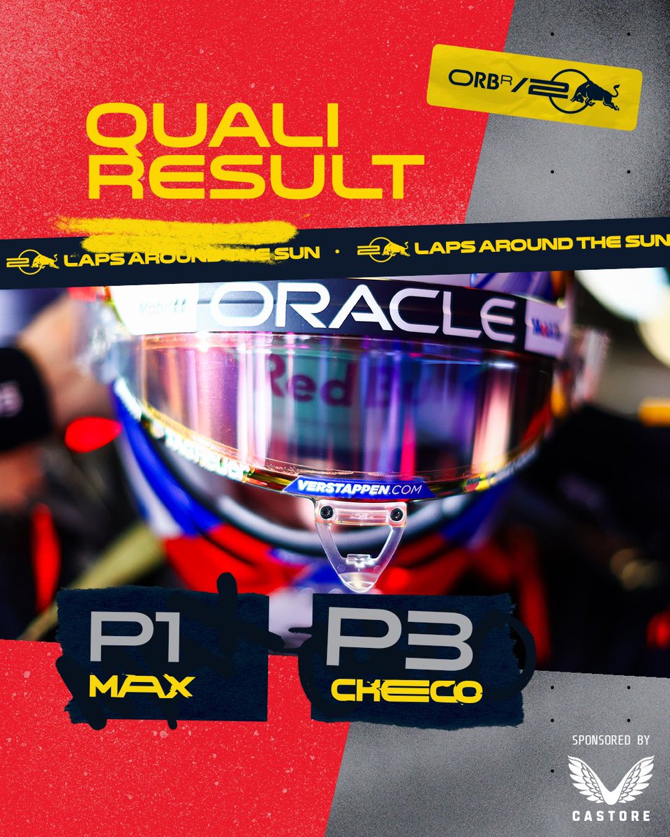 redbullracing's tweet photo. P1 and P3 start for the Bulls in ‘Straya 🤙 https://t.co/SOPQHzWEdI
