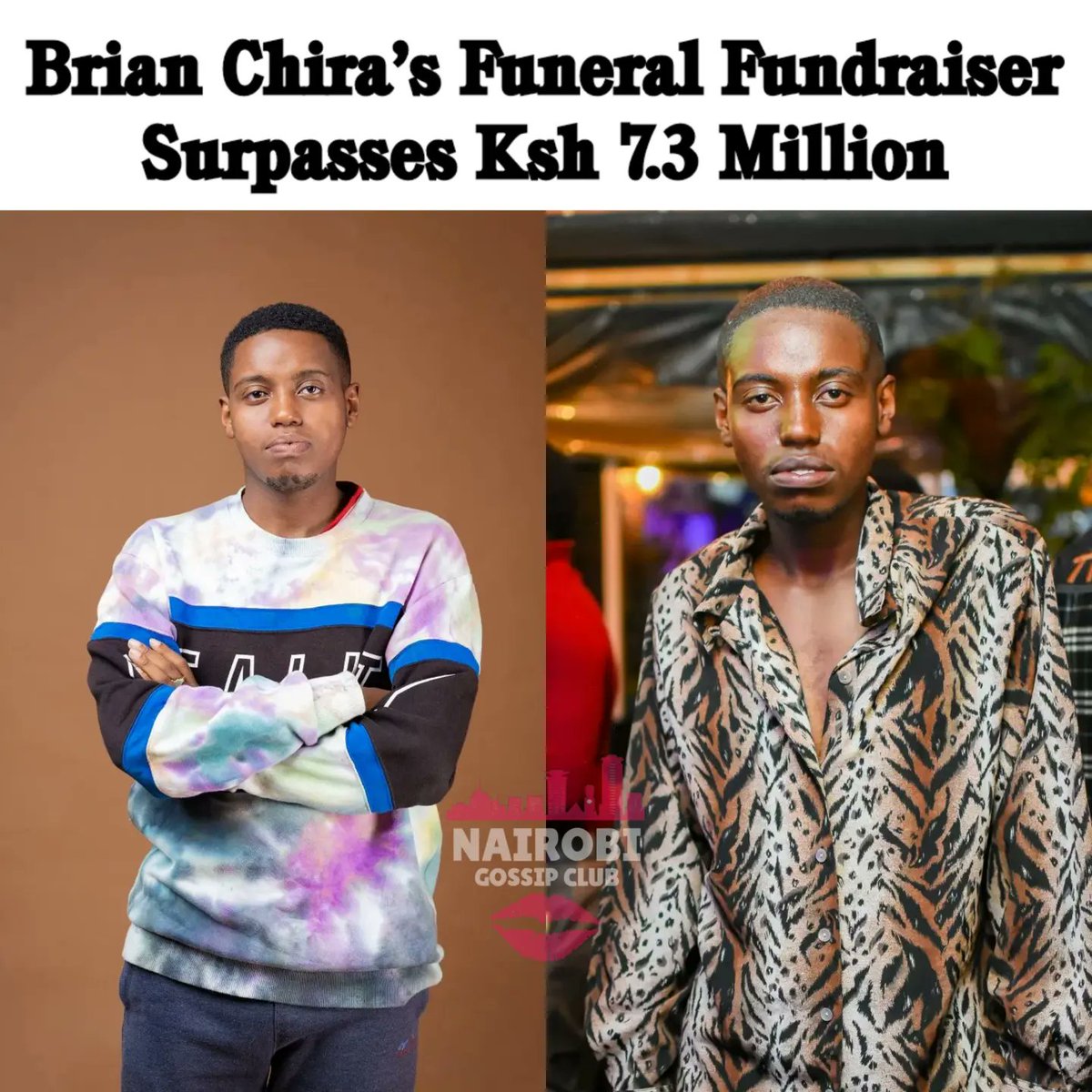 The funeral fundraiser for Digital Creator Brian Chira has surpassed Ksh 7.3 Million within only 72 hours since it started. Baba Talisha, a close friend and content creator of Chira, is leading the fundraising campaign with the goal of reaching over Ksh 10 million before…