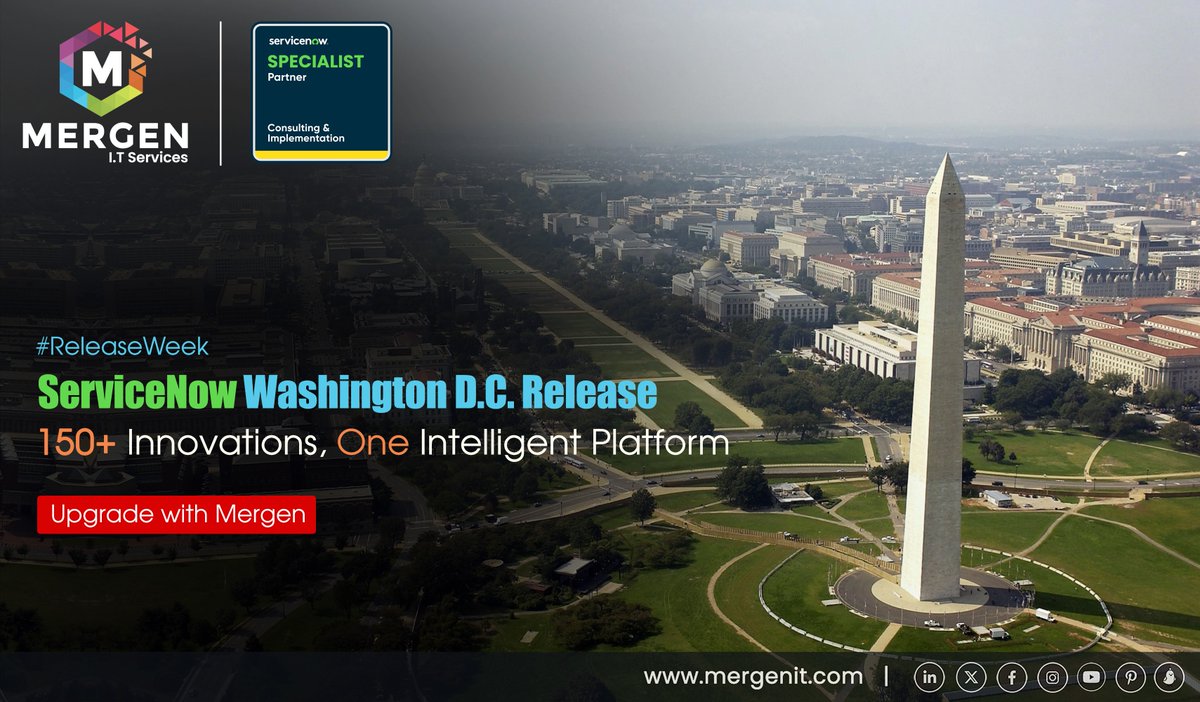 it_mergen's tweet image. The #WashingtonDC release is buzzing with excitement as it unveils 150+ cutting-edge innovations, all seamlessly integrated into one intelligent platform. From #streamlinedworkflows to #datadriven insights, this release is a game-changer. #Upgrade now to new releases with #Mergen