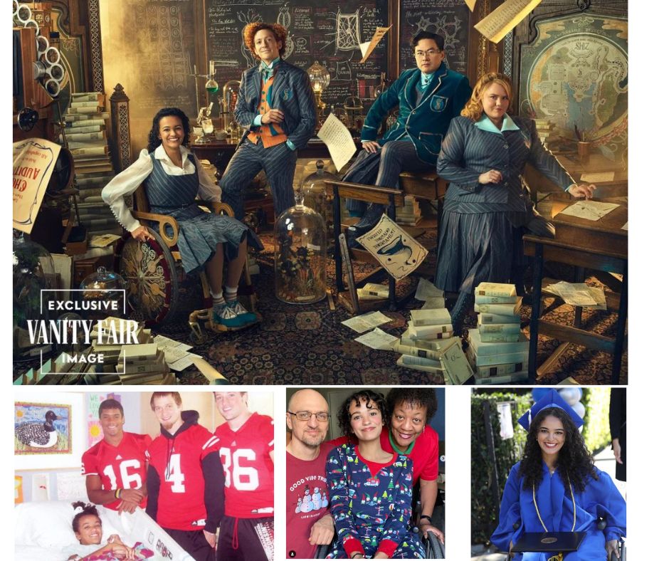 SPINALpedia's tweet photo. Marissa Bode, a professional actress with a spinal cord injury injured in 2011 in a car accident, is playing Nessarose in the upcoming film version of "Wicked." #disabilityinmedia #spinalcordinjury https://t.co/efjEhn6mBO