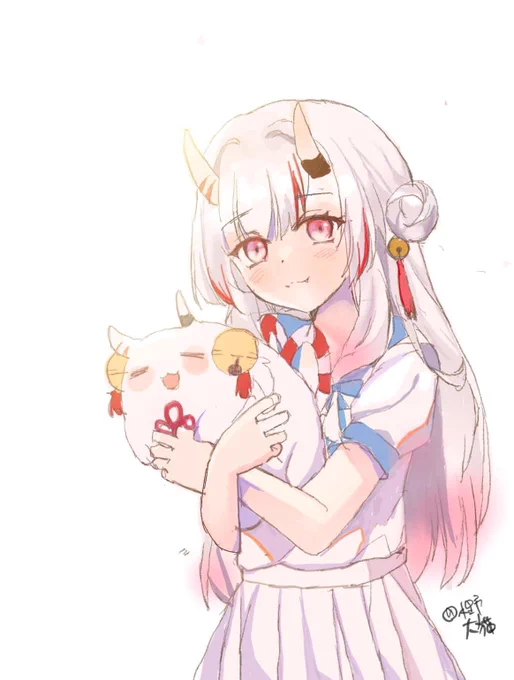 塗鴉～春天天氣真好#百鬼あやめ#百鬼絵巻 