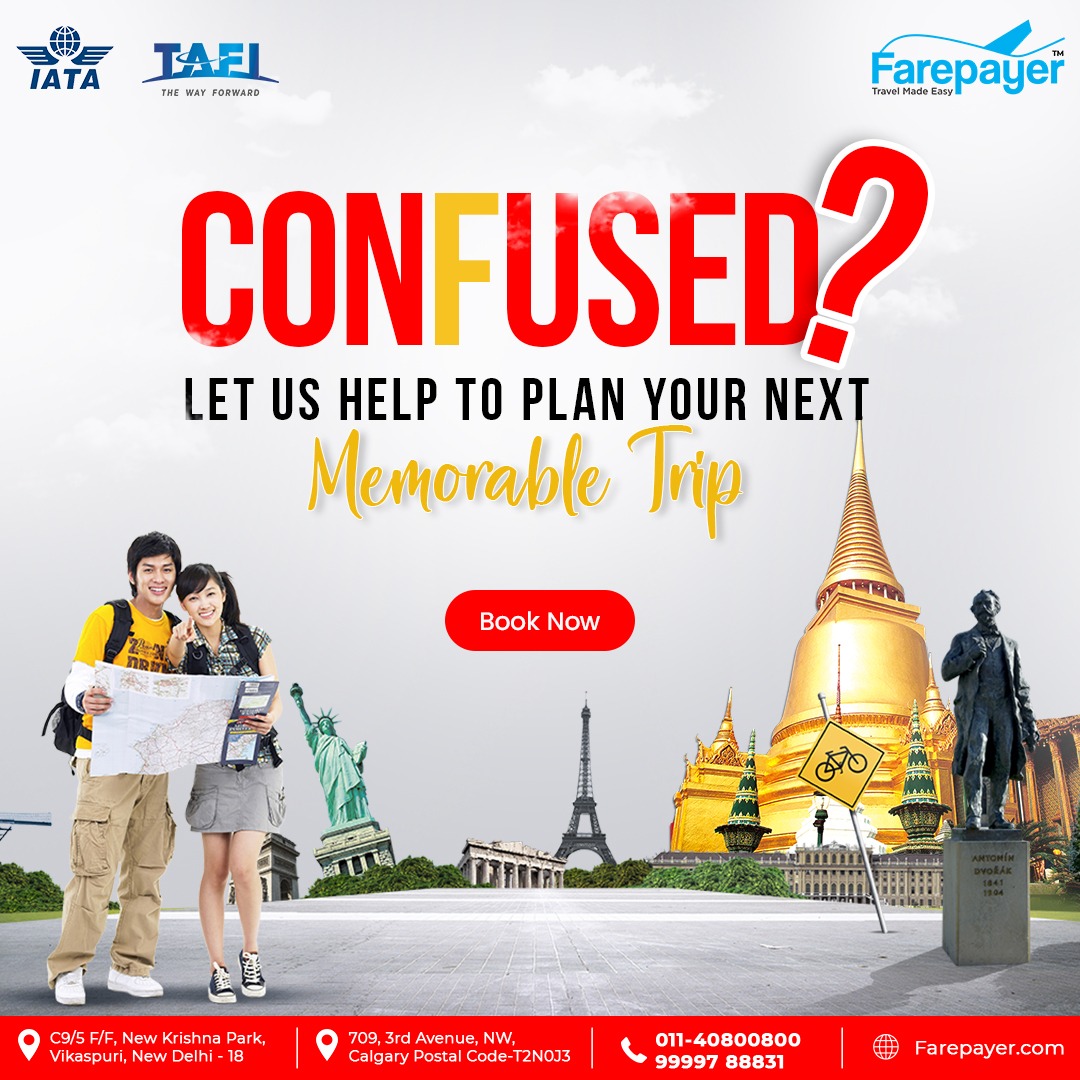 Clear your confusion related to the destination, budget, season & more call 81304 89304

#tour #travel #tourpackage #travelpackage #tripplanner #tourplanner #travelguide #farepayer