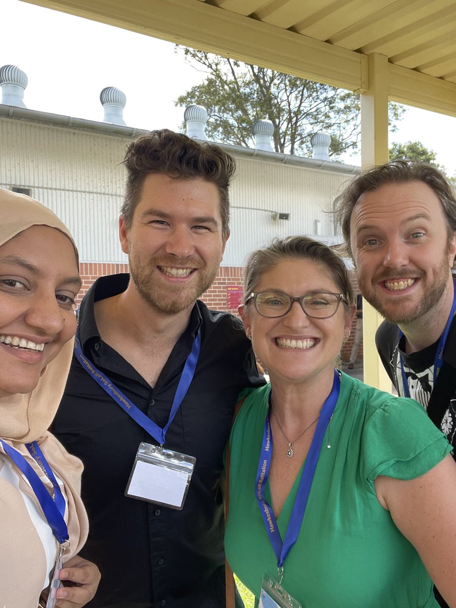 teachwithShab's tweet photo. Still pinching myself that I got to meet these absolutely inspiring heroes in education @NathanielRSwain and @DaveMorkunas who had come up from Victoria! Loved spending the incredible day of learning with the amazing SarahFowler at the @sharingBestPrac conference today!
 #sbpWH24 https://t.co/vuGeZaPsfb