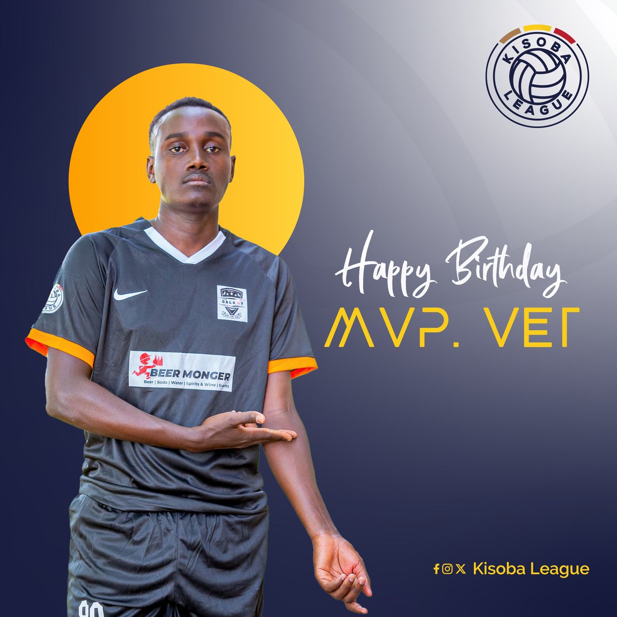 KISOBALeague's tweet photo. Happy birthday to the #KISOBALeagueSnII top scorer and most valuable player. @Jose03298296
#KLReturns || #KLBirthdays🎊 https://t.co/1CBFgu7vqr