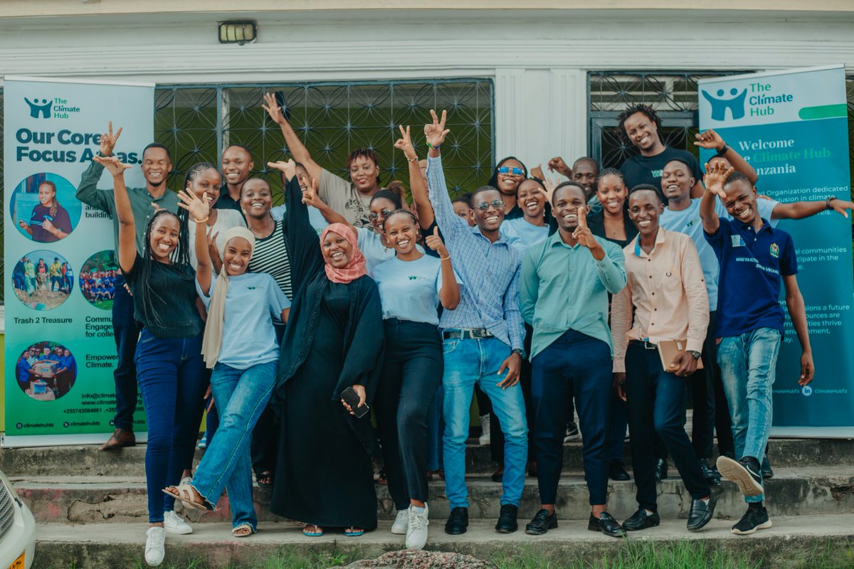 Climate Hub (CH) 🌍 (@climatehubtz) on Twitter photo The wait is finally over! ✨🌍
DAR FELLOWS NAILED  IT🙌 
Day 1 of our Climate Education Fellowship in Dar es Salaam was a powerful start, igniting change and turning thoughts into action.  
 #CHcommunity #EITcommunity The wait is finally over! ✨🌍
DAR FELLOWS NAILED  IT🙌 
Day 1 of our Climate Education Fellowship in Dar es Salaam was a powerful start, igniting change and turning thoughts into action.  
 #CHcommunity #EITcommunity