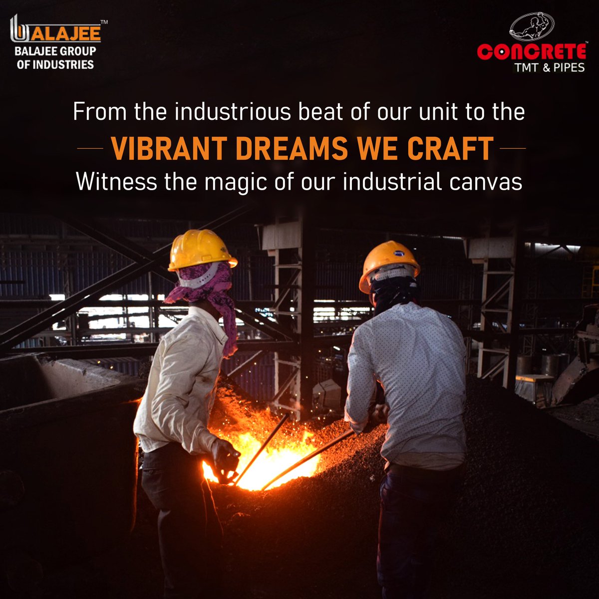 concretetmt's tweet photo. Behind the scenes, our Concrete TMT &amp; Pipes team tirelessly weaves dreams into reality. Witness the dedication. 🌟
.
.
.
.
.
.
#ConcreteTMT #TMTBar #tmtsteel #concretetmtpipes #constructionsite #construction #steelpipe #foundation #strongfoundation #constructionlife https://t.co/c63CTZ44vL