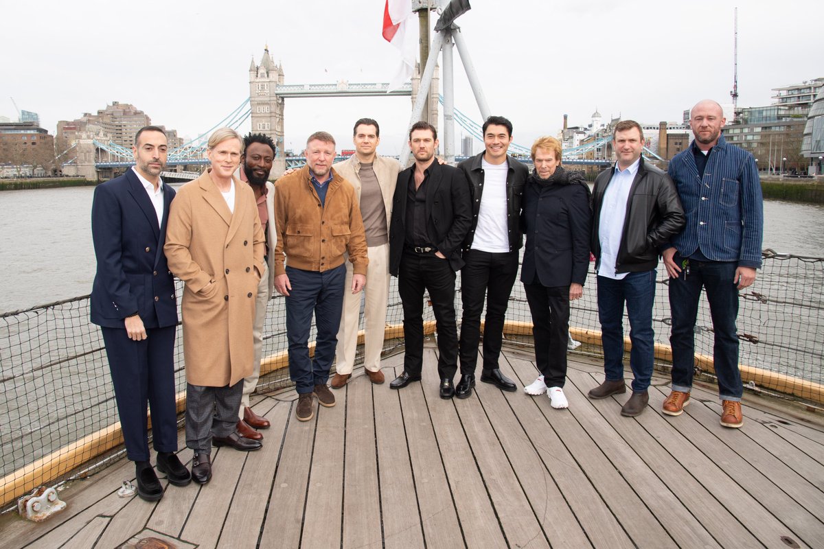 Henry Cavill attends ‘The Ministry of Ungentlemanly Warfare' film photocall aboard HMS Belfast in London

22/03/24