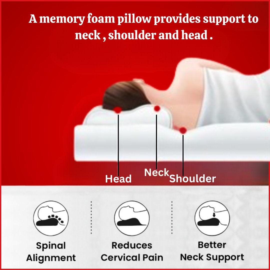 aerocomcushion's tweet image. "Discover the secret to superior sleep with Memory #Pillows! 🌙✨ Say goodbye to neck, head, and shoulder discomfort as our #MemoryPillows provide unparalleled #support and alignment. Shop now at Aerocom #Mattress and experience the difference! 
 or visit aerocommattress.com