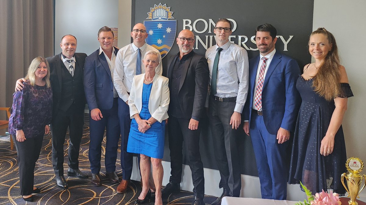 Huge thank you to the CLSA @BondUniversity for the award today ... I was able to share it with some of the best practitioners (and friends) in the business here in Queensland Australia. Many thanks to the faculty, students, and members of the profession. @EmondPublishing #qldlaw