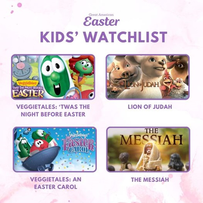 GMediaSummit's tweet photo. Teach your children about the true reason we celebrate Easter with Great American Pure Flix!  https://t.co/UqOS2jgQIJ https://t.co/epdsUX192Z