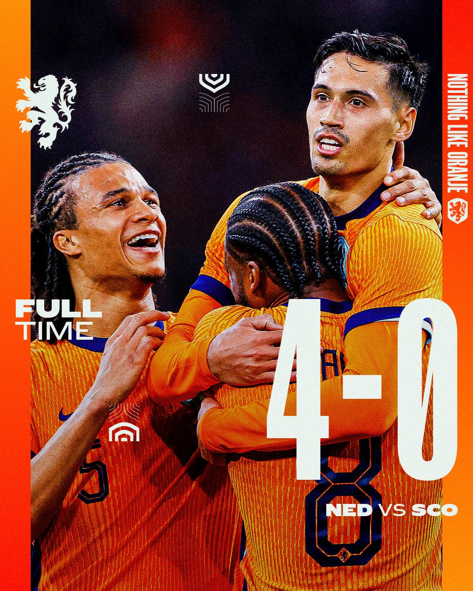 The Dutch really did not play well in their friendly against Scotland, gave a lot of chances away but still won 4-0

Playing bad and still winning 4-0 makes @OnsOranje a very dangerous outsider for the #EURO2024 in Germany

Last title for the Dutch: the EURO1988 in...Germany