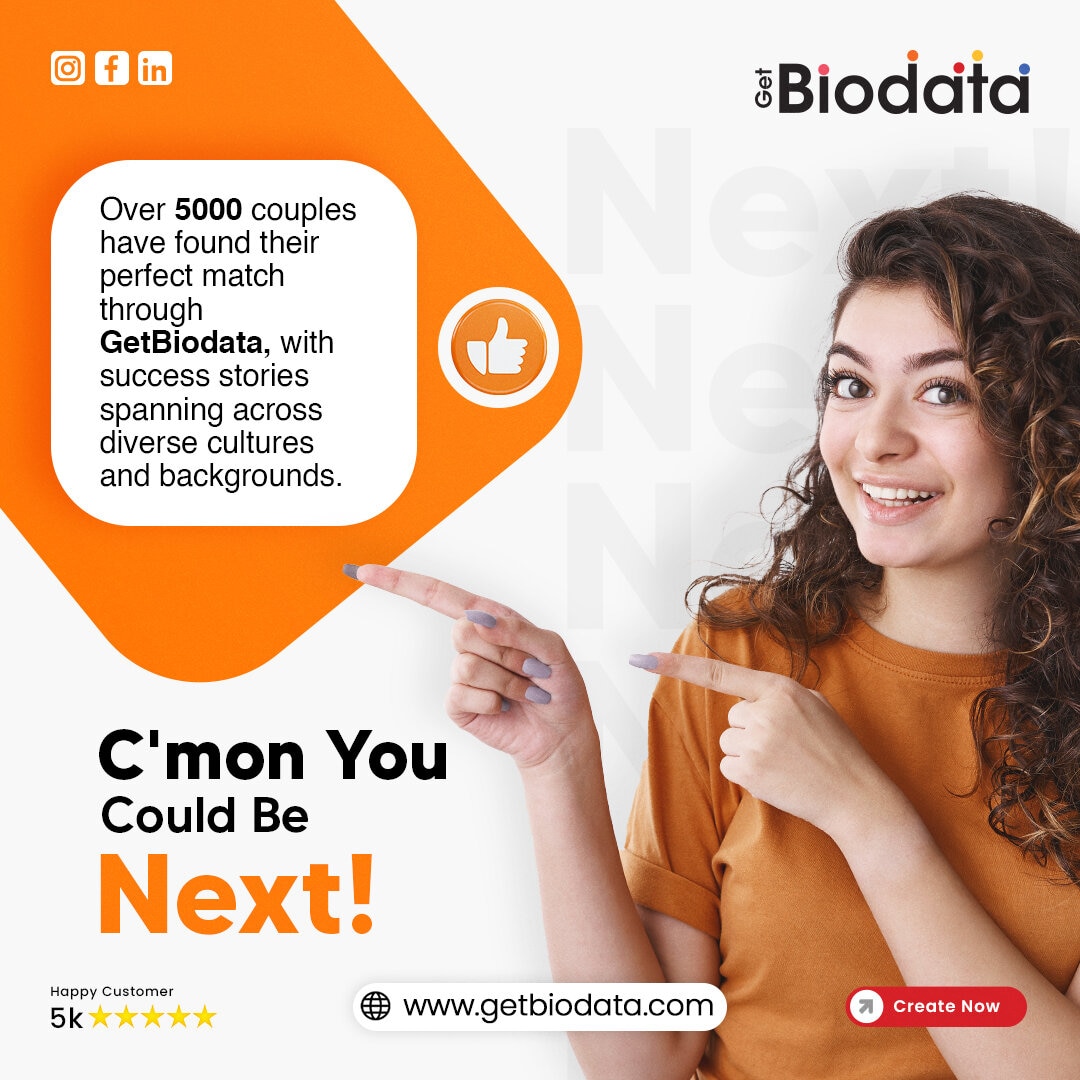 Find your happily ever after on GetBiodata! Join over 5,000 couples who found love through meaningful connections.
.
.
#happilyeverafter #getbiodatalove #meaningfulconnections #lovestoryunfolded #findyourlove #couplegoals #relationshipgoals #relationshipsuccess #lovefound