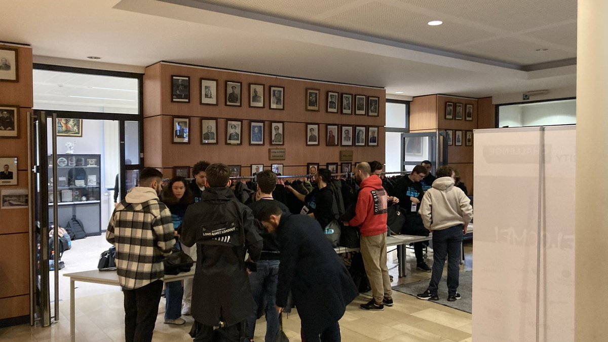 We're here at the <a href="/CSCBelgium/">Cyber Sec. Challenge</a> for #CSCBE24 and our finalists are arriving. Super glad to see you all back on this second day!