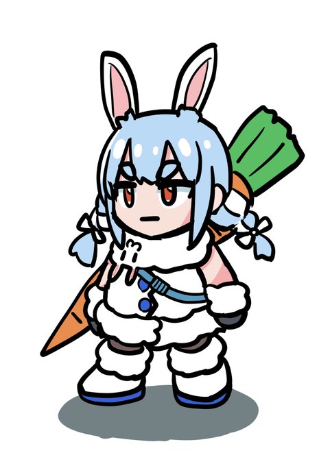 「hair ornament rabbit girl」 illustration images(Latest)