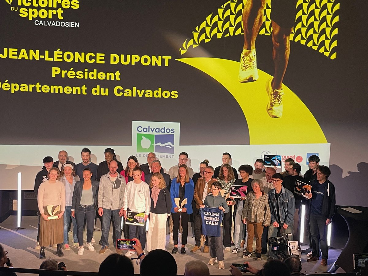 Distinguish achievements in sports at the 'Victoires du sport calvadosien,' organized by the Department of Calvados. Congratulations to all the winners! Looking forward to experience the highlights of 2024: the 2024 Olympics and the 80th Anniversary of D-Day!