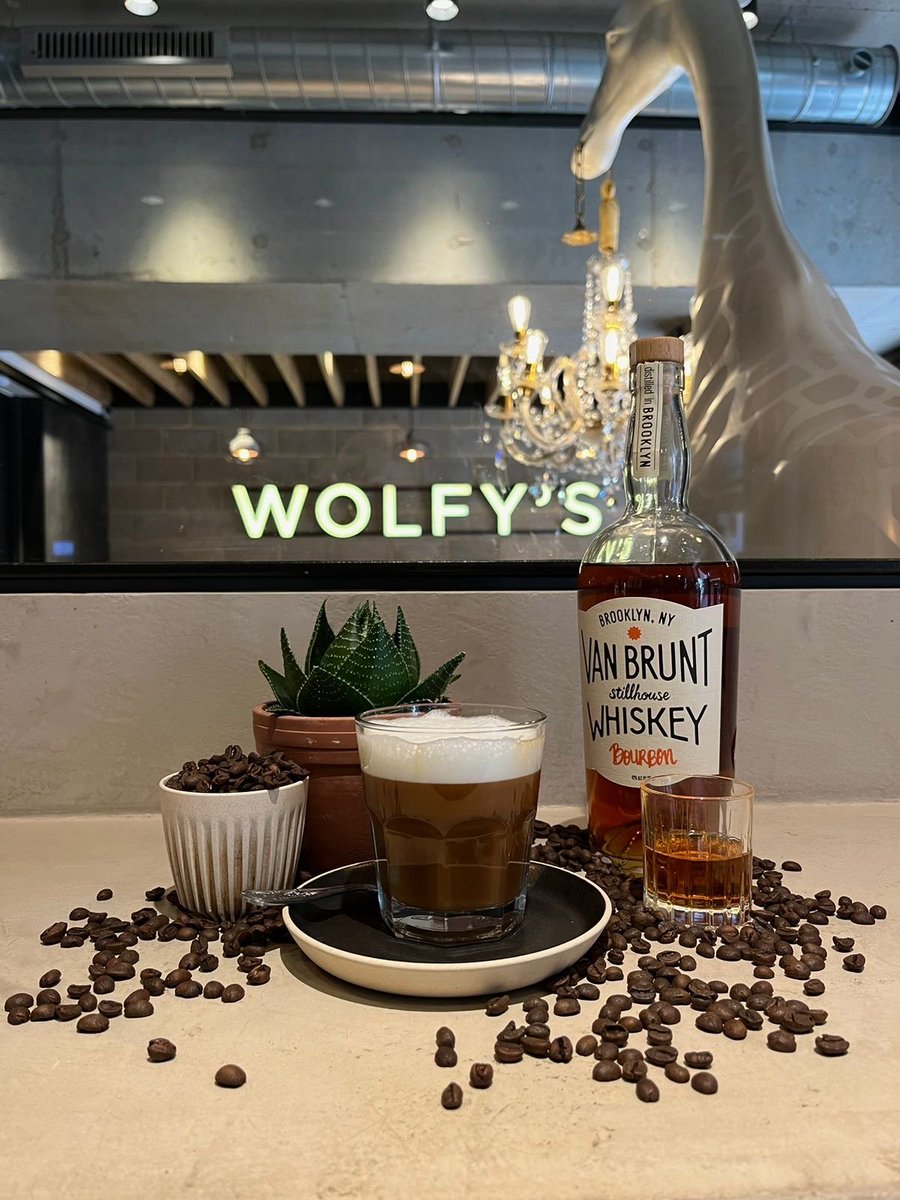 Warm up with our customer favorite, Popo Coffee at Wolfy's Bar! A shot of brandy blended perfectly with a rich cup of coffee. Perfect for chilly days! 😋 #WolfysBar #PopoCoffee #CustomerFavorite 🐺 linktr.ee/wolfysbar