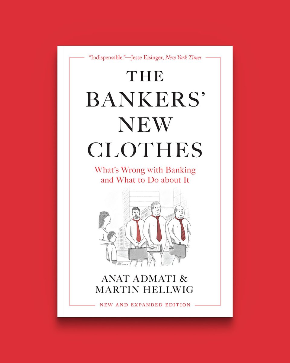 Today, join @anatadmati and Martin Hellwig (chaired by Martin Wolf) on The Bankers’ New Clothes: What’s Wrong with Banking and What to Do about It at the @oxfordlitfest! Learn more: hubs.ly/Q02nMC7q0