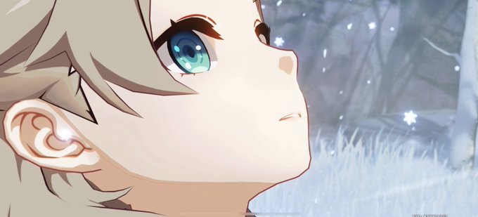 「青い眼 降雪」のTwitter画像/イラスト(新着)