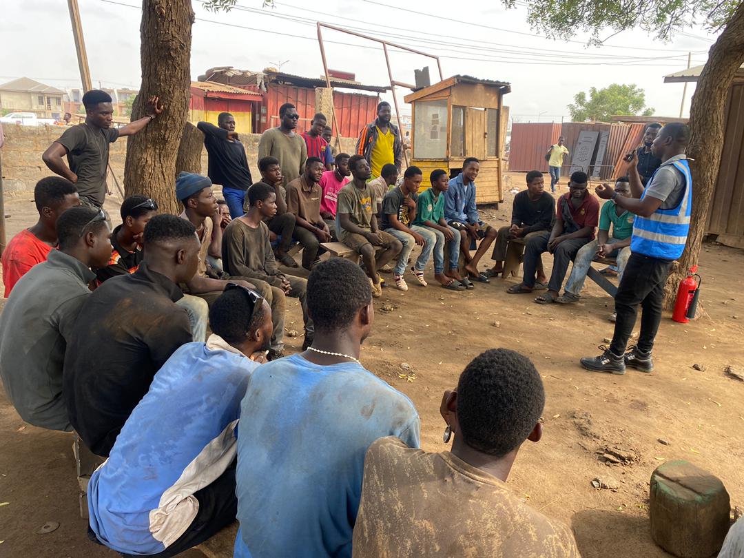 This week, we had the privilege of training workshops  into  spraying , welding , auto mechanics, fabrication etc. Teaching them the importance of cultivating safety practices in the workshops with or without supervision. 
Safety!!!.... starts with us 🦺🛟 🧯