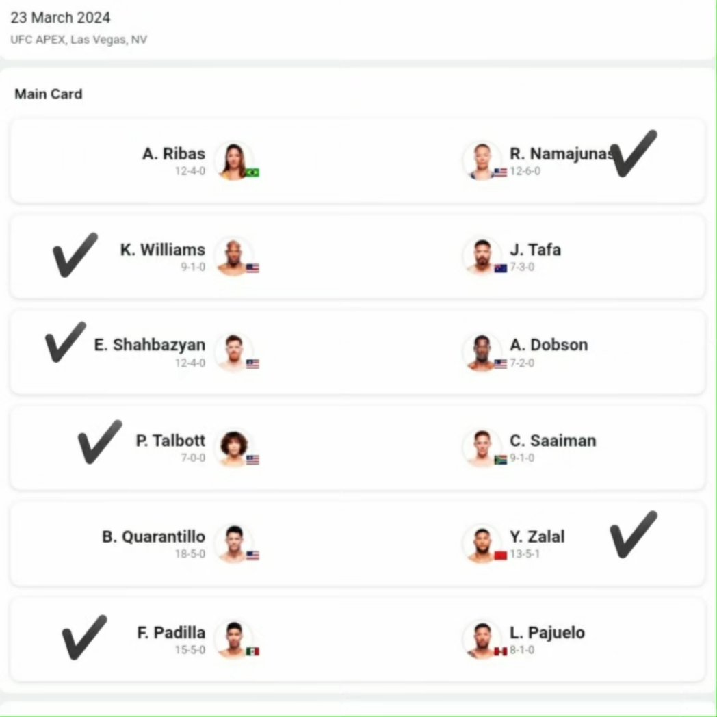 MMAprophecy's tweet photo. UFC Fight Night: Ribas Vs Namajunas full Fight card Predictions!

Head over to MMA Prophecy YouTube for a full breakdown and best picks!

#ufc #fightnight #ribasvsnamajunas #amandaribas #rosenamajunas #thugrose #mmaprophecy #predictions #tipster #bet https://t.co/zHyfVQ9UAC