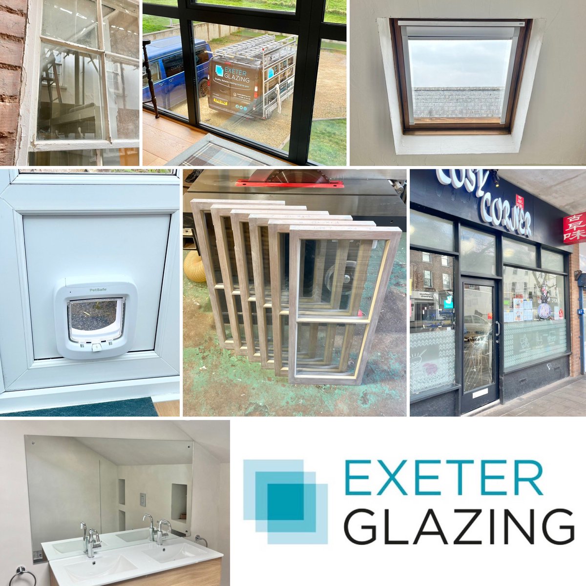 If you have any glass or glazing enquiries, get in touch for a free estimate.

#residential #commercial #glassreplacement #doubleglazing #singleglazing #mirror #putty #velux #catflap #cat #pet #pvcu #upvc #glass #glazing #glazier #exeter #exeterglazing #exeterbusiness