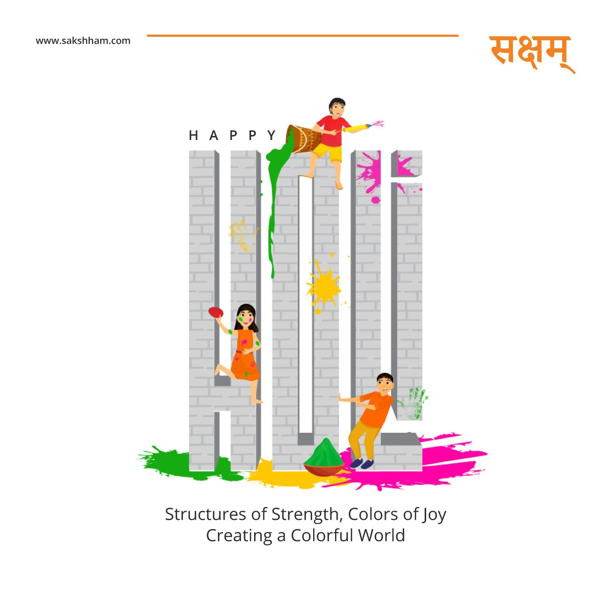 SakshhamC's tweet photo. Creating Engineering Excellence with Elegance of Holi. Wishing you all a Happy Holi.

#holi #holifestival #indianfestivals #festivalpost #SakshhamInnovates #StructuralDesign #InnovationInDesign #StructuralExcellence #ProjectManagement #ArchitecturalInnovation https://t.co/zHT5NR6xuJ