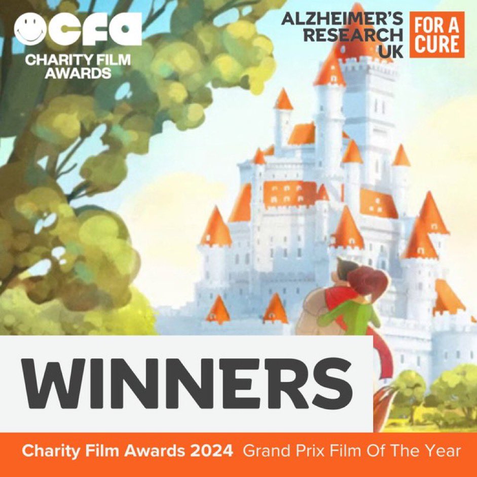 We’ve had another busy week at @AlzResearchUK very proud of our amazing team having delivered a brilliant #arukconf24 & winning best film at the Charity Film Awards for Change the Ending!