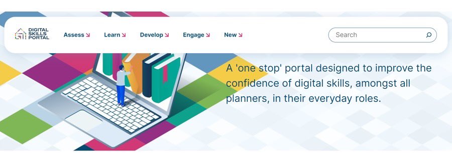 Good to see the Digital Skills portal launched this week. @RTPIScotland @ScotGovPlanning A positive step forward in digital transformation of the planning system. Well done to all those involved in getting it to this stage. @DrCarolineBrown