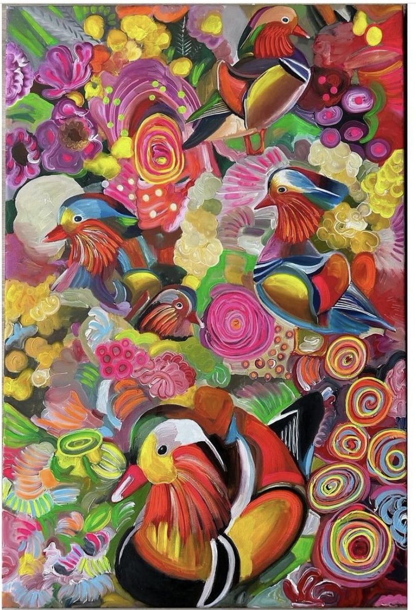 Mandarin ducks lurking in the Flora. Limited edition Prints available now on the website. jimmoir.com