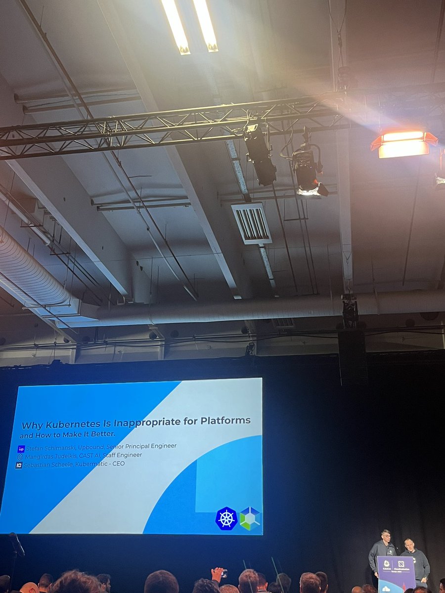 How kubernetes is inappropriate for platforms <a href="/KubeCon_/">Kubecon_</a>