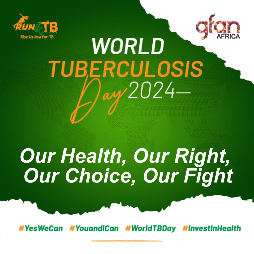 🌍 On World TB Day, let's unite to end TB! We celebrate the progress following the 2023 UN High-Level Meeting: 7.5 million diagnosed in a year, a record! #EndTB #YesWeCan #YouandICan #WorldTBDay #InvestInHealth #MeetTheTarget #AUTBDay
