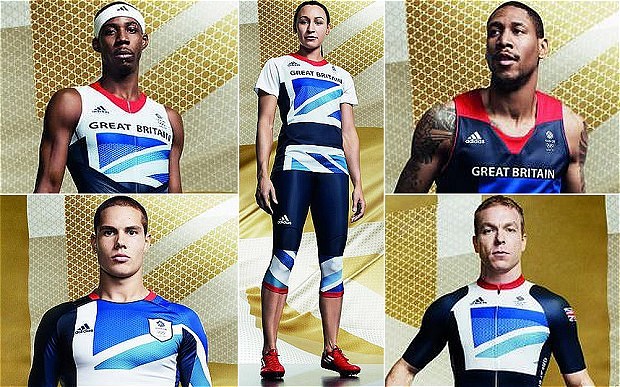 Can I just remind all those moaning about the flag on the new England Euro shirt - this was team GBs Olympic 2012 kit designed by Stella McCartney.